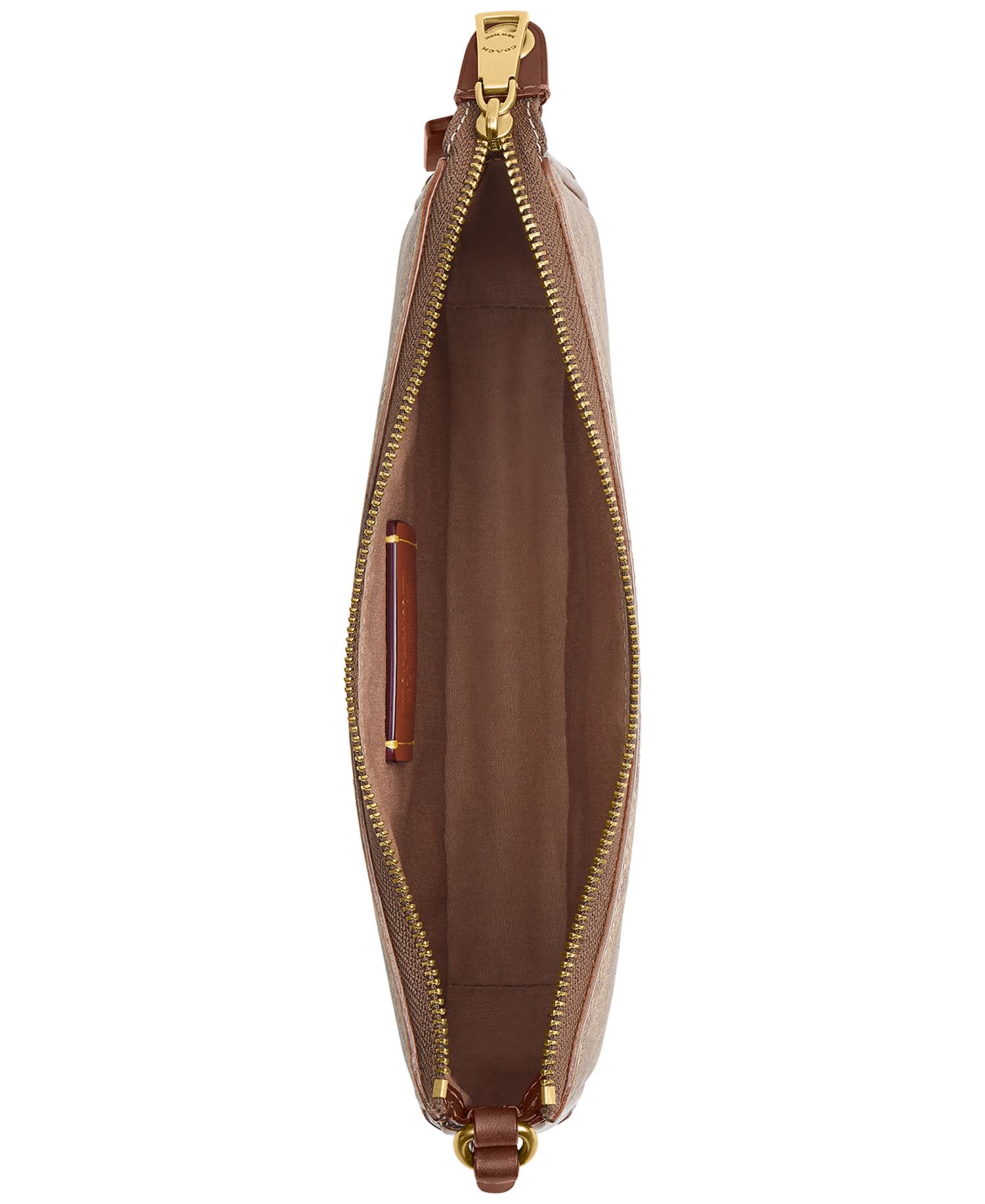 Plaza Small Signature UpcraftedLeather Shoulder Bag