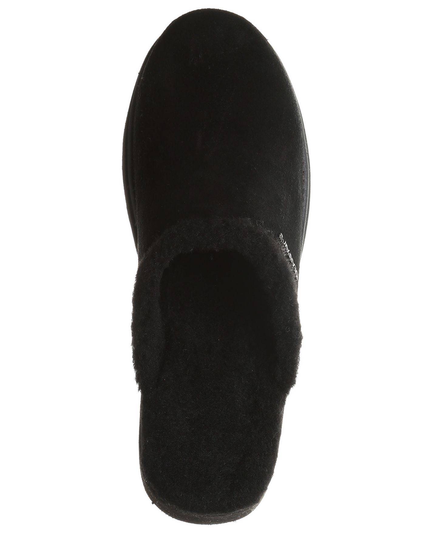 Женские сабо BEARPAW Marnie Suede Slip-On, цвет: Чёрный — фото 4