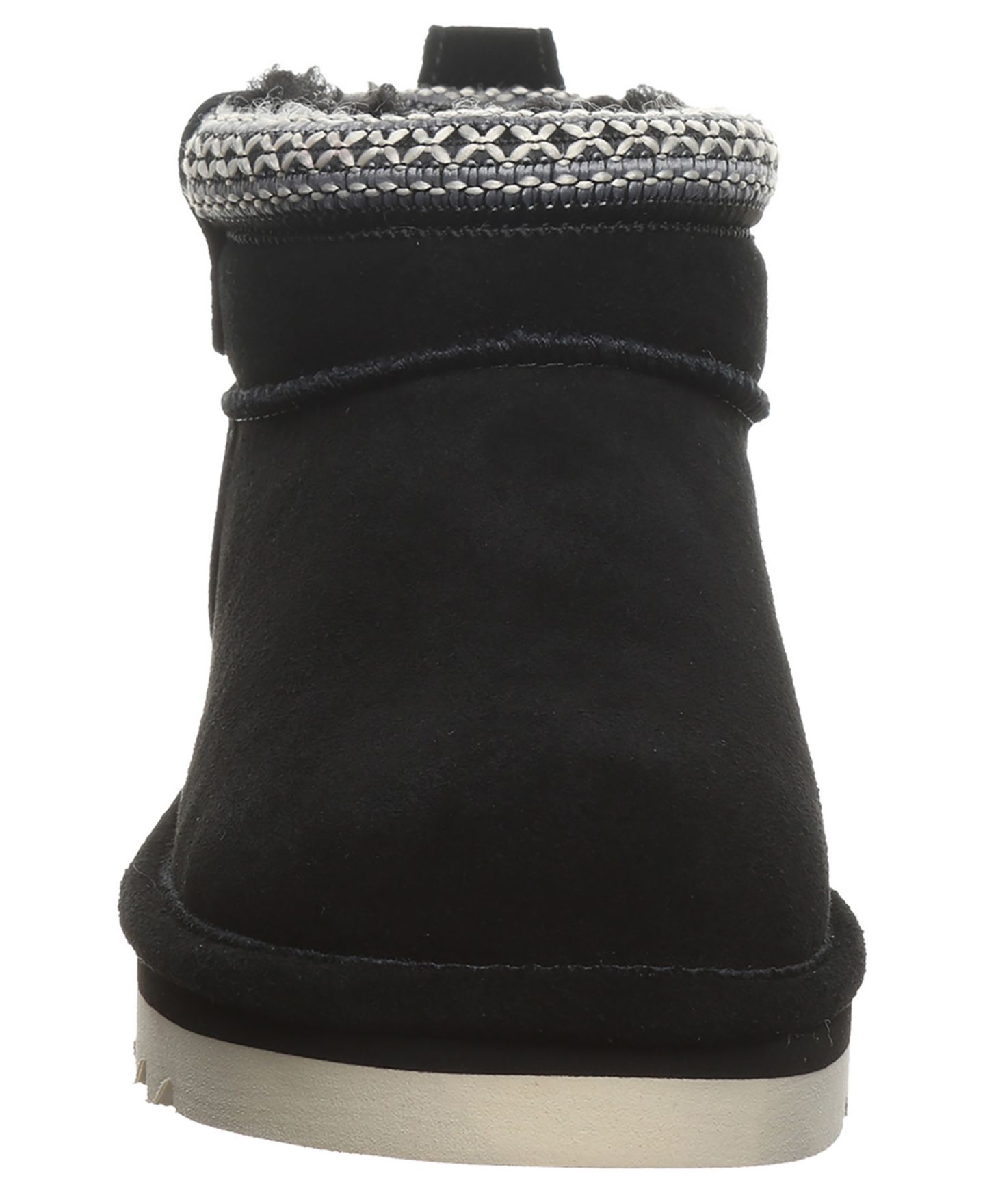 Женские ботинки BEARPAW Langly Platform Pull-On Short, цвет: Чёрный — фото 8