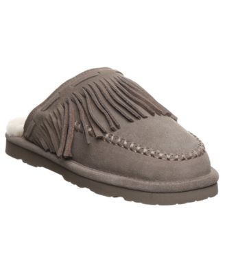 Women's Briony Fringe Detail Scuff Slippers