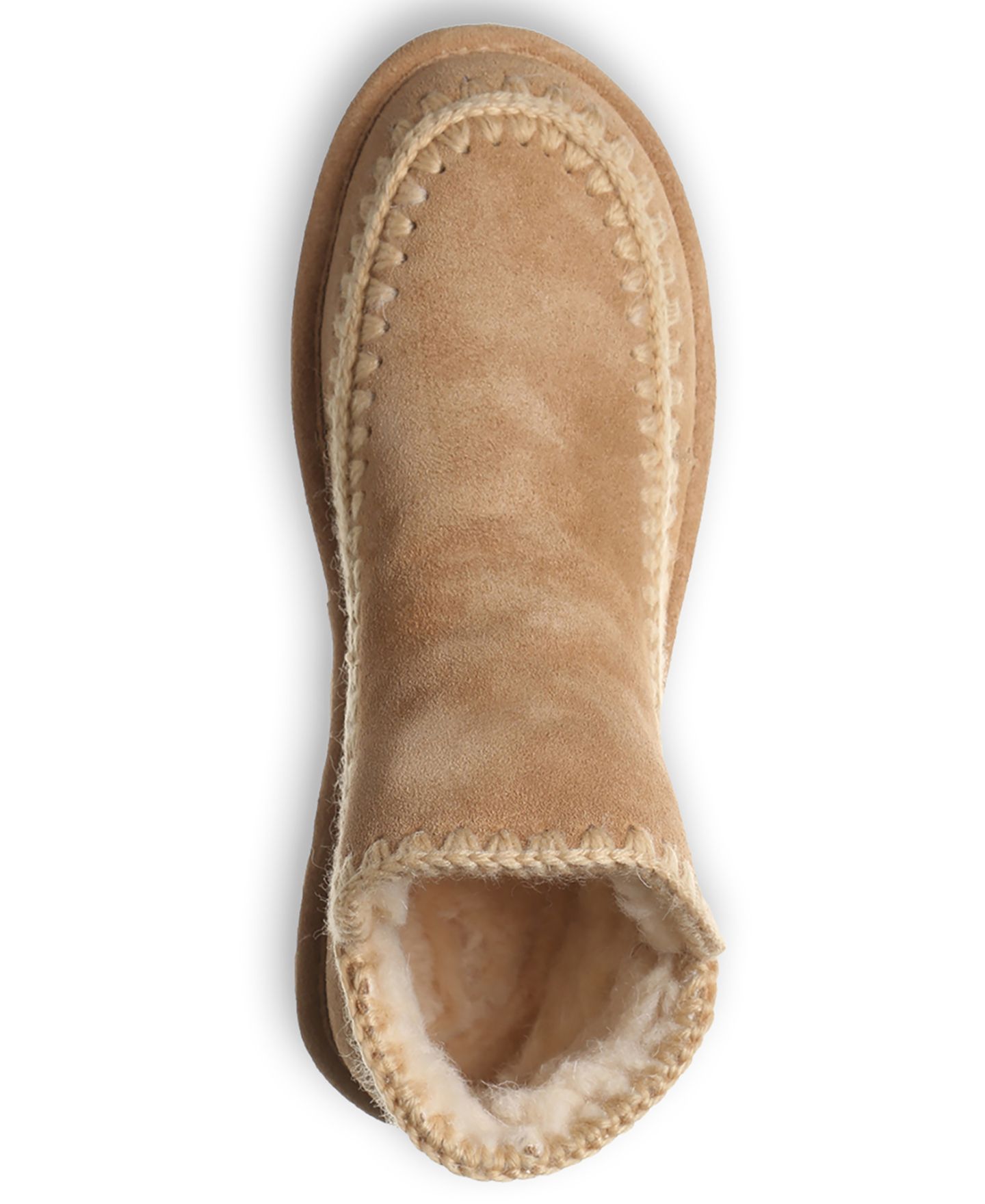 Женские ботинки BEARPAW Winter Crochet Detail Ankle, цвет: Кофейный — фото 4