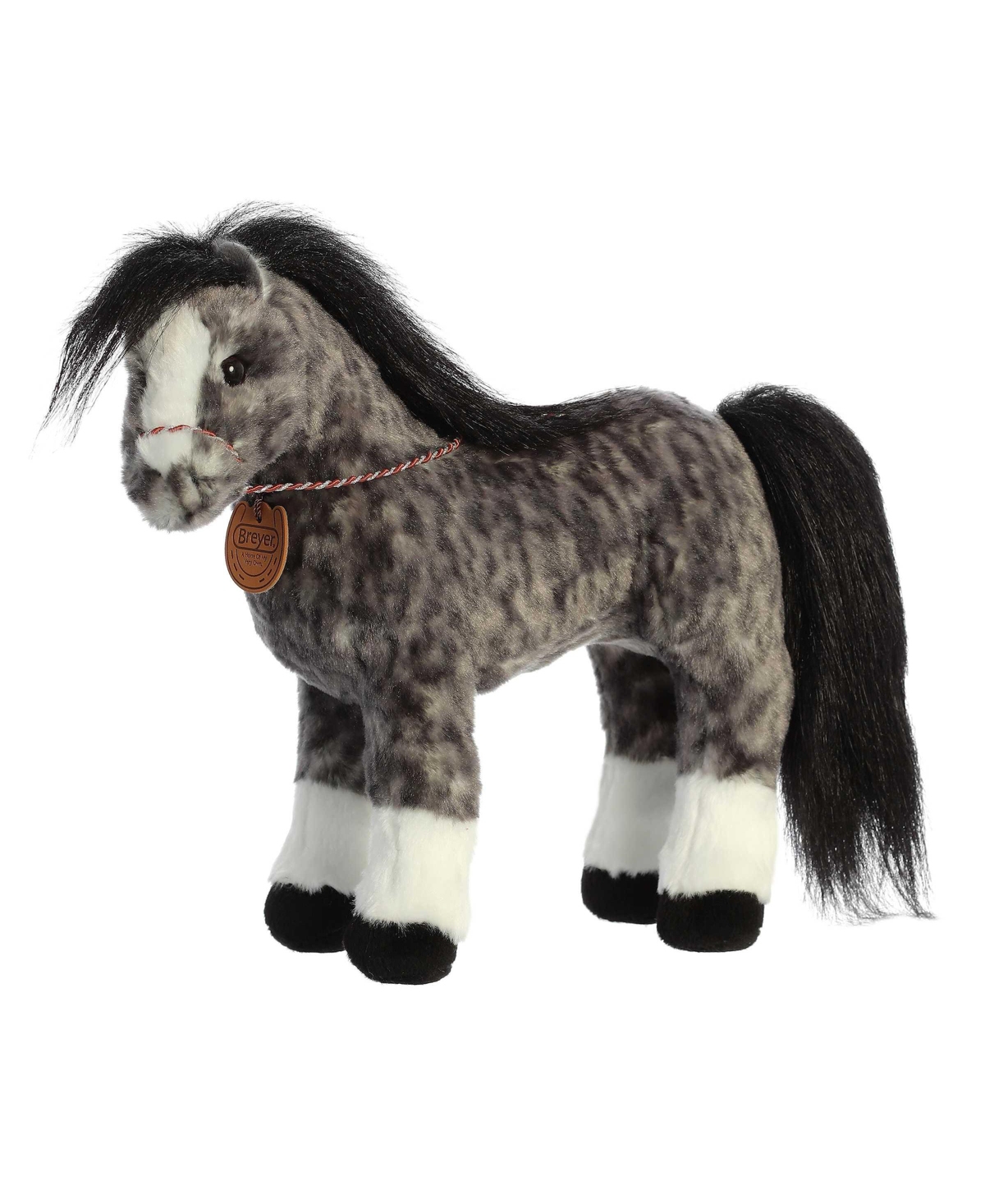 Aurora Large Showstoppers Andalusian Breyer Exquisite Plush Toy 13"