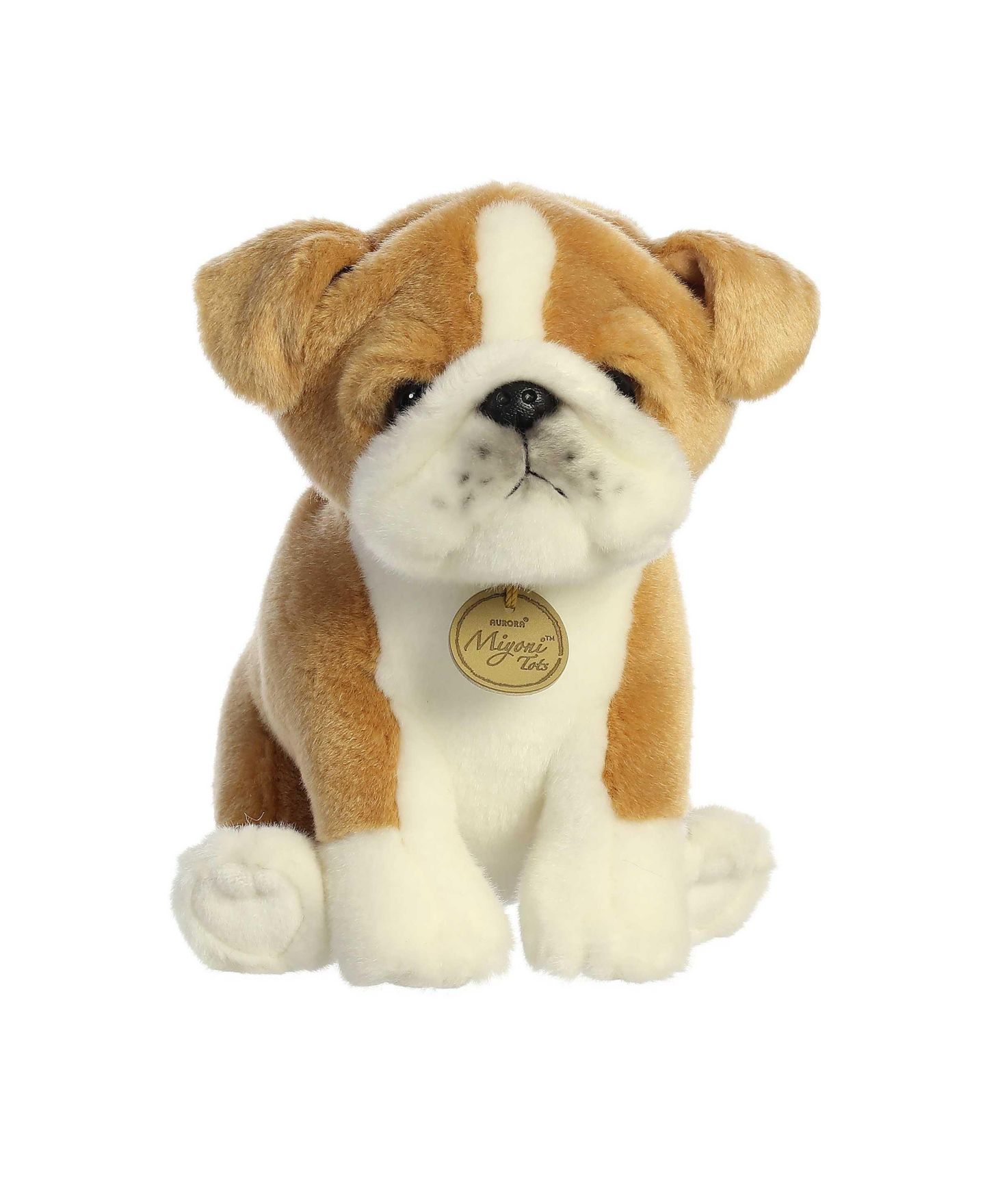 Детская мягкая игрушка Steiff Aurora Bulldog Pup 8 Inch Plush Figure — фото 2