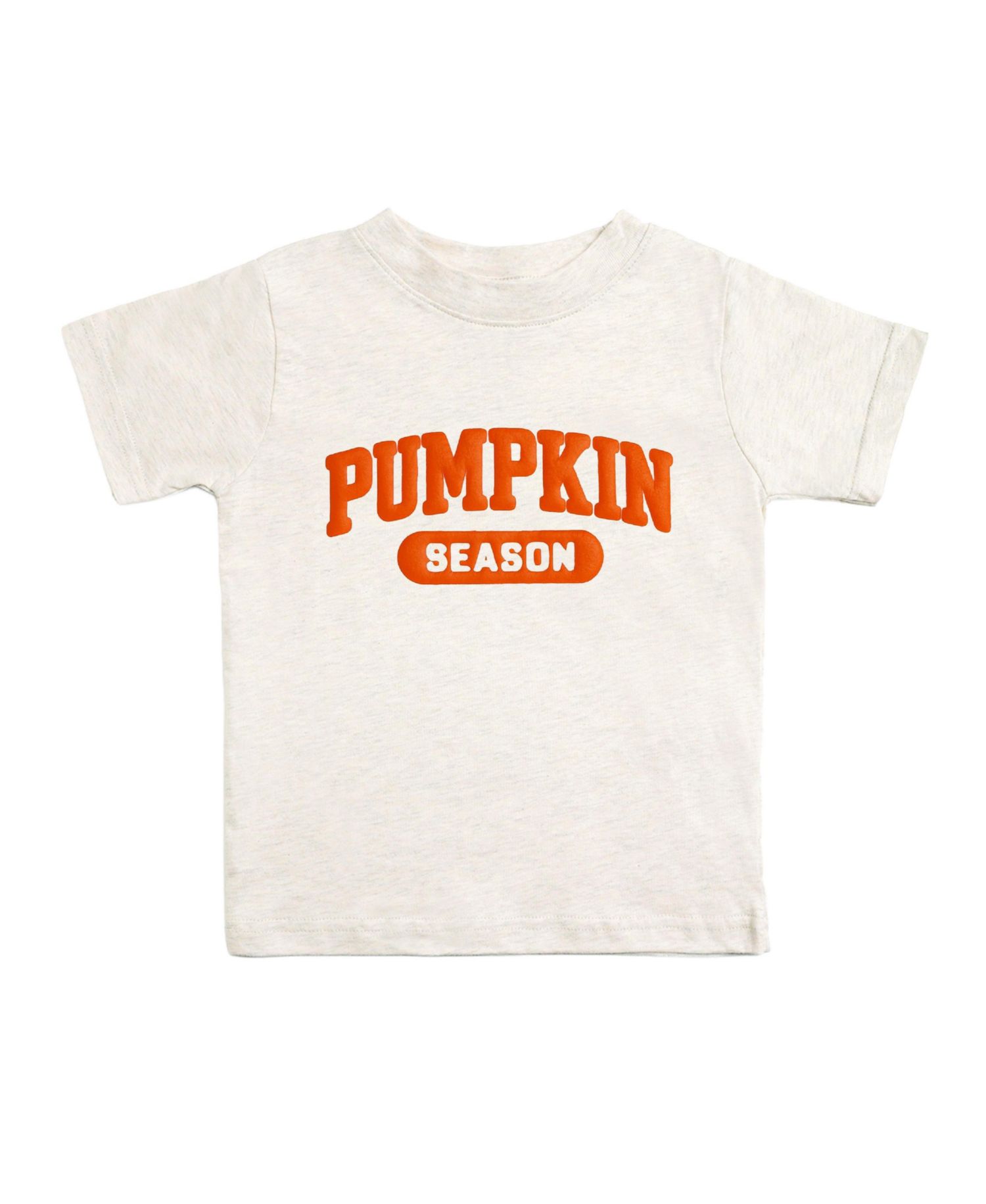 Big Boys Pumpkin Season Puff Ink Short Sleeve T-Shirt