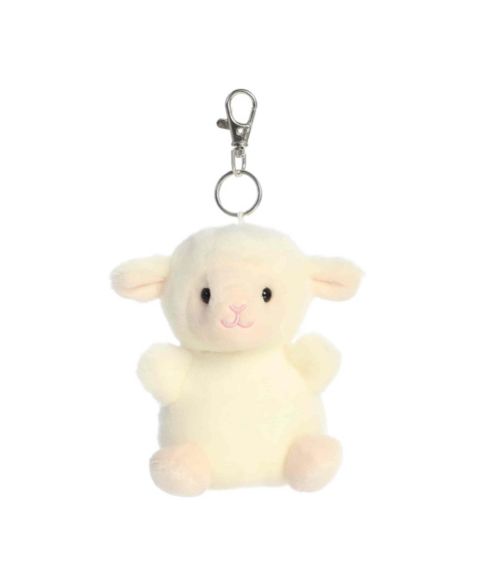 Детская мягкая игрушка Aurora Mini Woolly Lamb Palm Pals Plush Clip-On