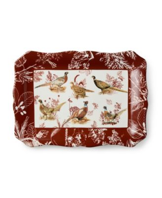 Pheasant Grove Rectangular Platter