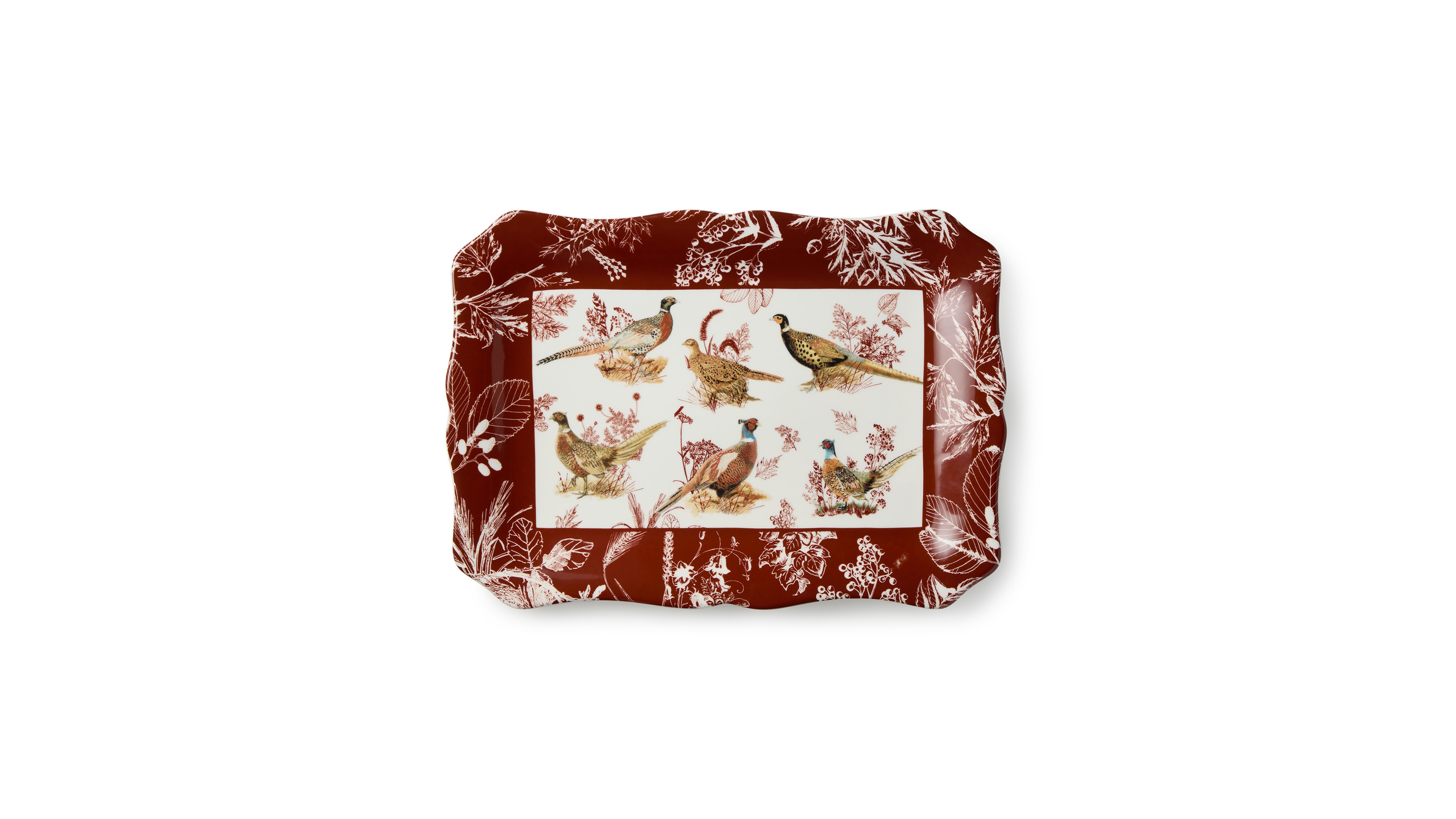 Certified International Pheasant Grove Rectagular Platter