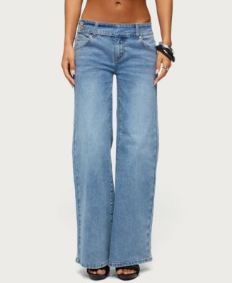 Women's Dale Low-Rise Straight-Leg Stretchy Jeans, 31" Inseam