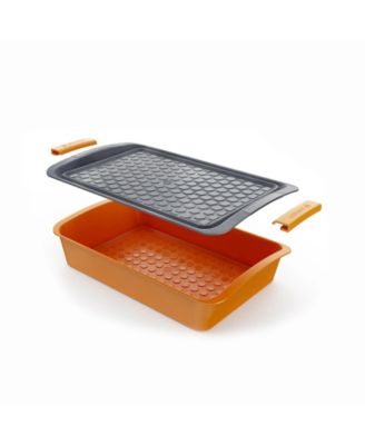 10.5" Marinating Tub with Serving Tray Set