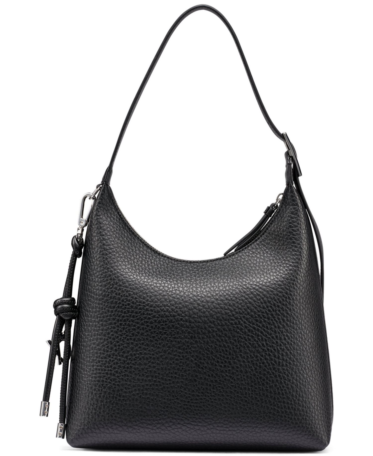 Erina Zipper Small Hobo Satchel Handbag