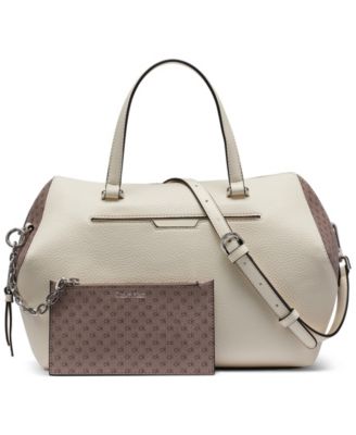 Ever Medium Zipper Satchel Handbag