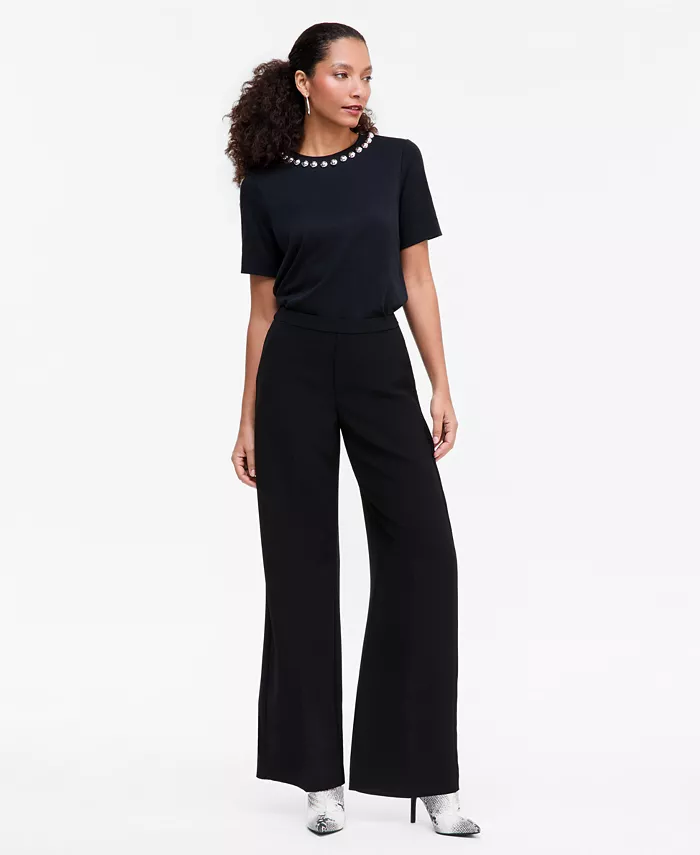 Women's High-Rise Wide-Leg Pull-On Pants - thumbnail 7