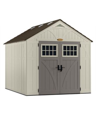 Tremont Heavy Duty Resin Storage Shed with Windows