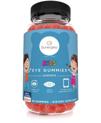 Kids Lutein and Zeaxanthin Gummies, Mango Flavor, 60 Count