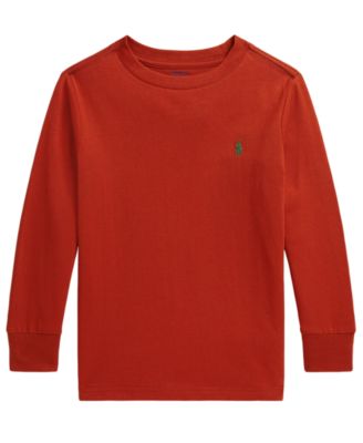 Toddler and Little Boys Cotton Jersey Long-Sleeve T-shirt