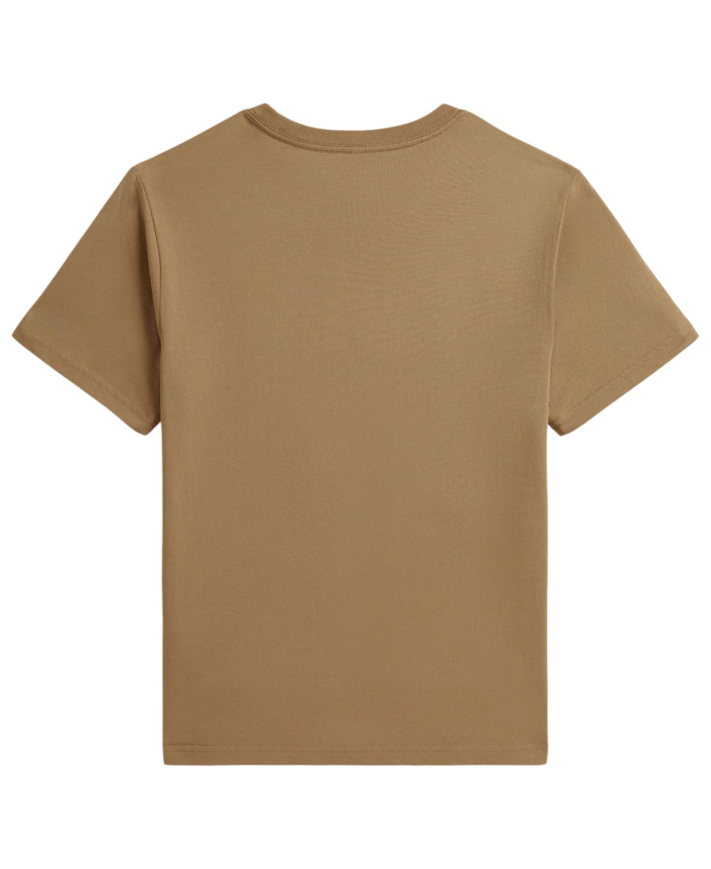 Футболка Polo Ralph Lauren Logo Cotton Jersey для мальчиков, цвет: Верблюжий — фото 2