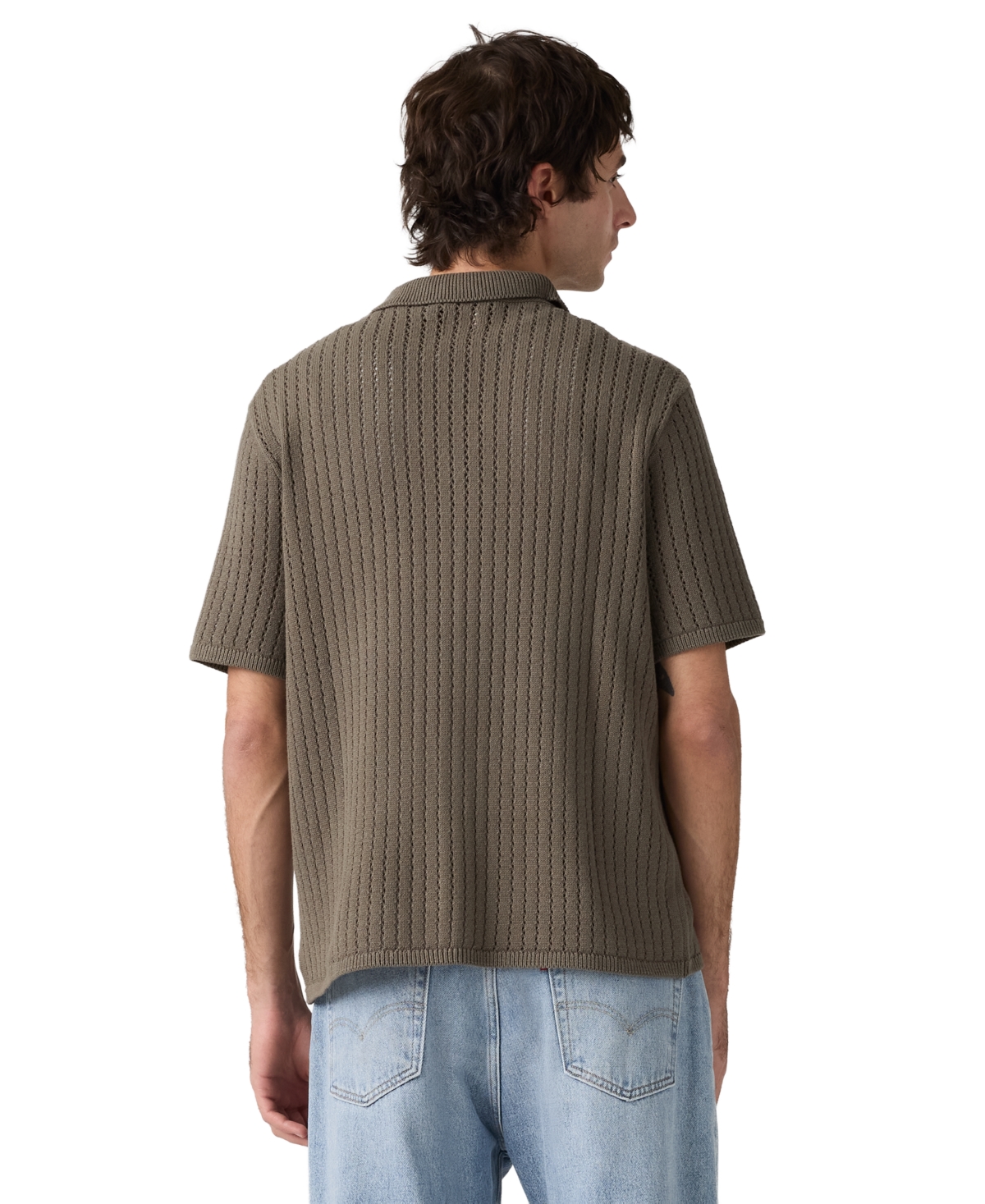 Levi's Men's Knit Camp Short-Sleeve Shirt