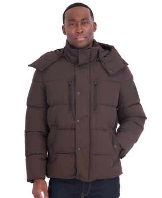 Men's Logo Parka Regular-Fit Jacket
