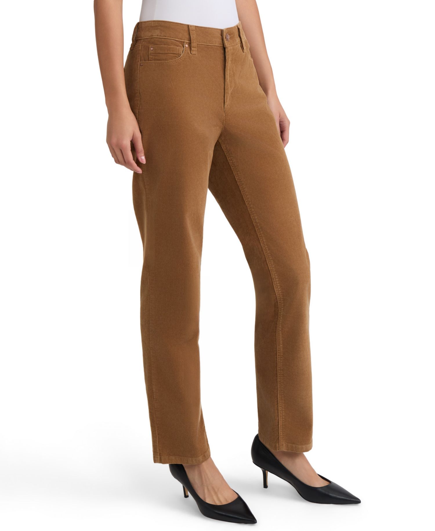 Petite Lexington Corduroy Straight Pants