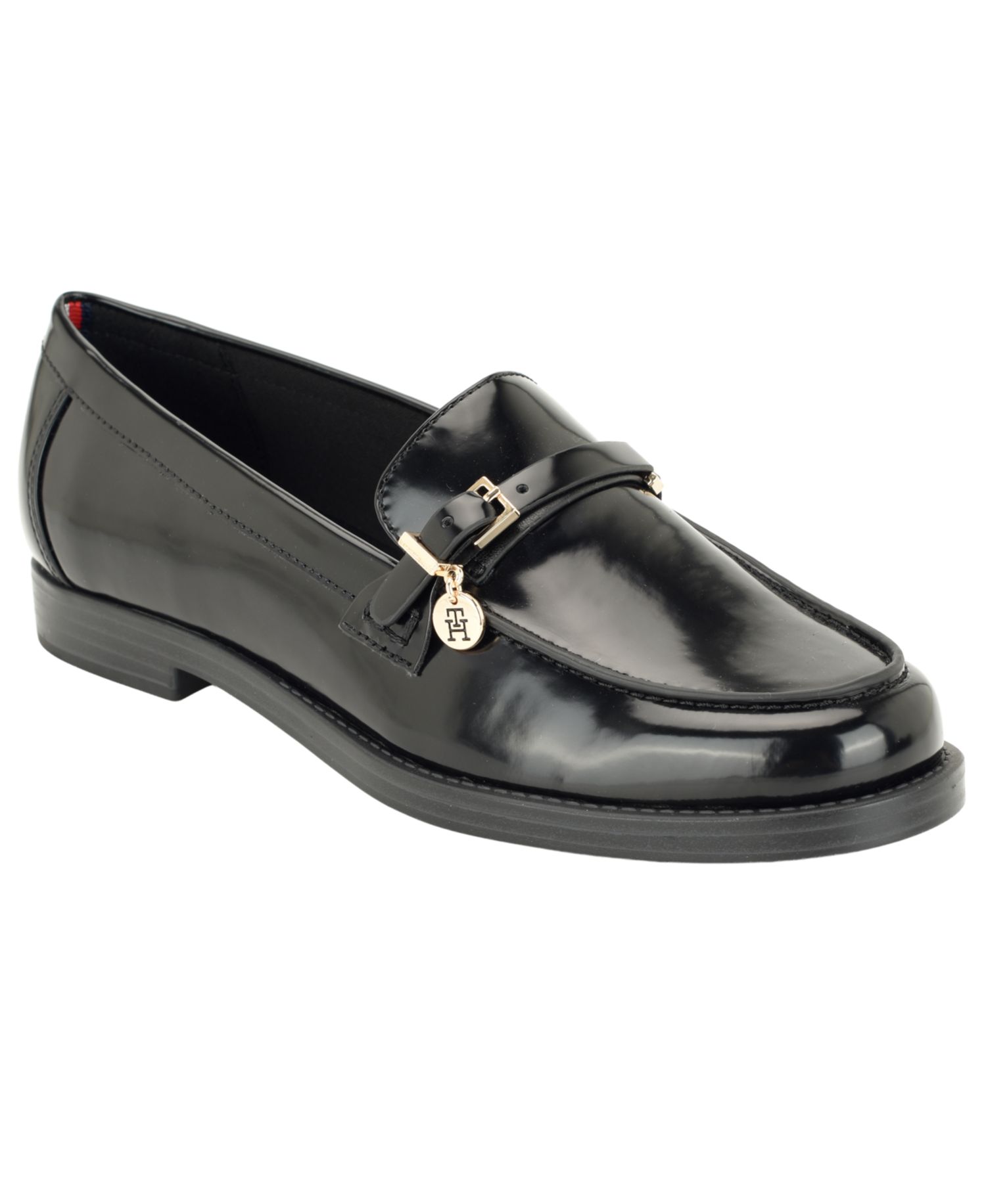 Women's Maxline Charm Buckle Strap Slip-On Dress Loafers