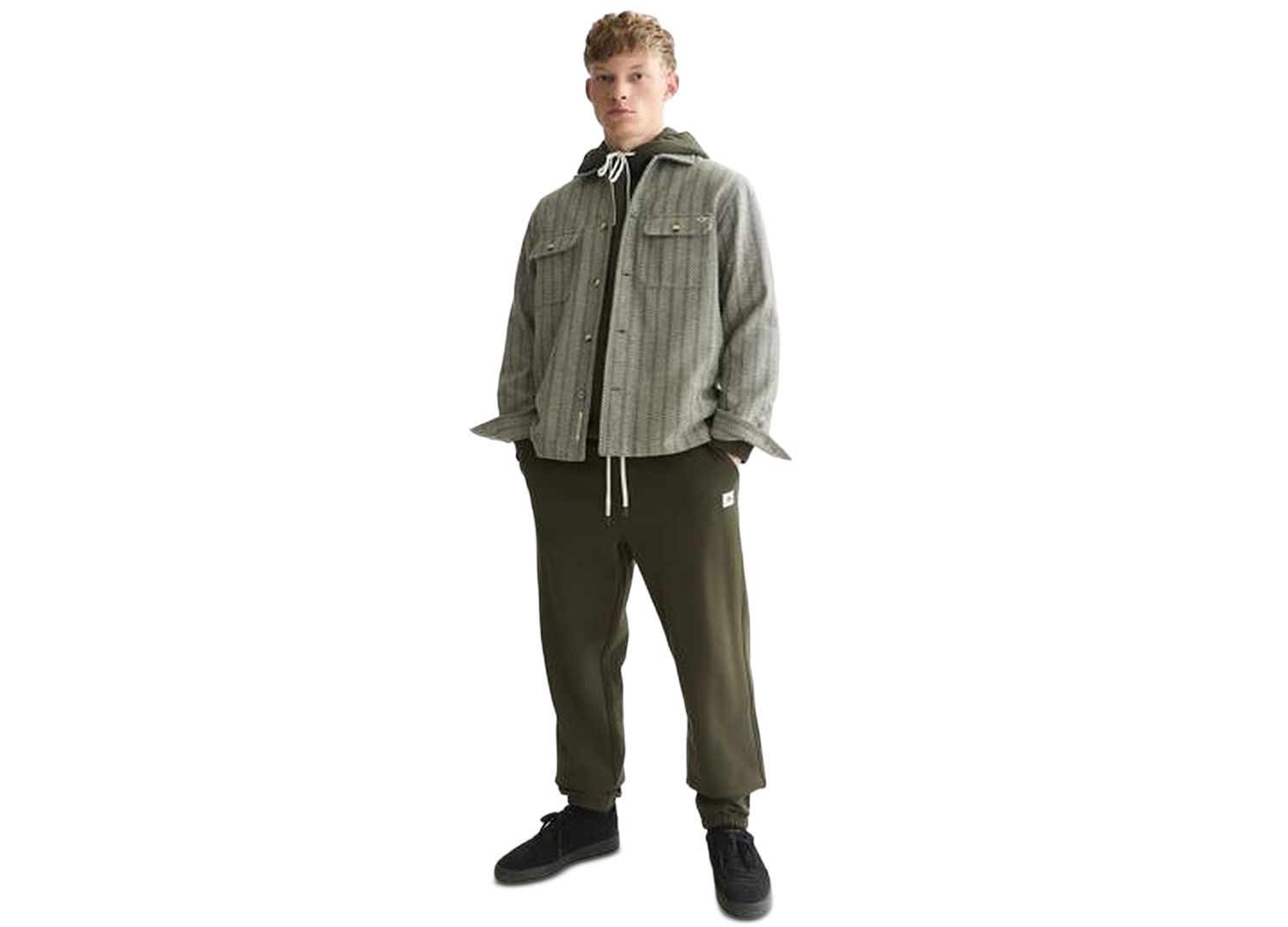 Men's Jacquard Relaxed-Fit Shirt