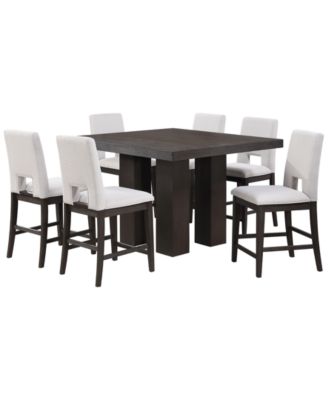 Summit 7-Piece Dining Set (Counter Table & 6 Counter Chairs)