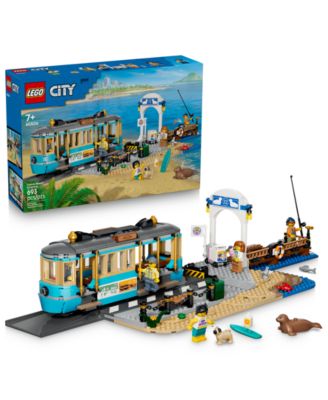 City Classic Beach Streetcar 60506 693-Piece Building Set, Ages 7+