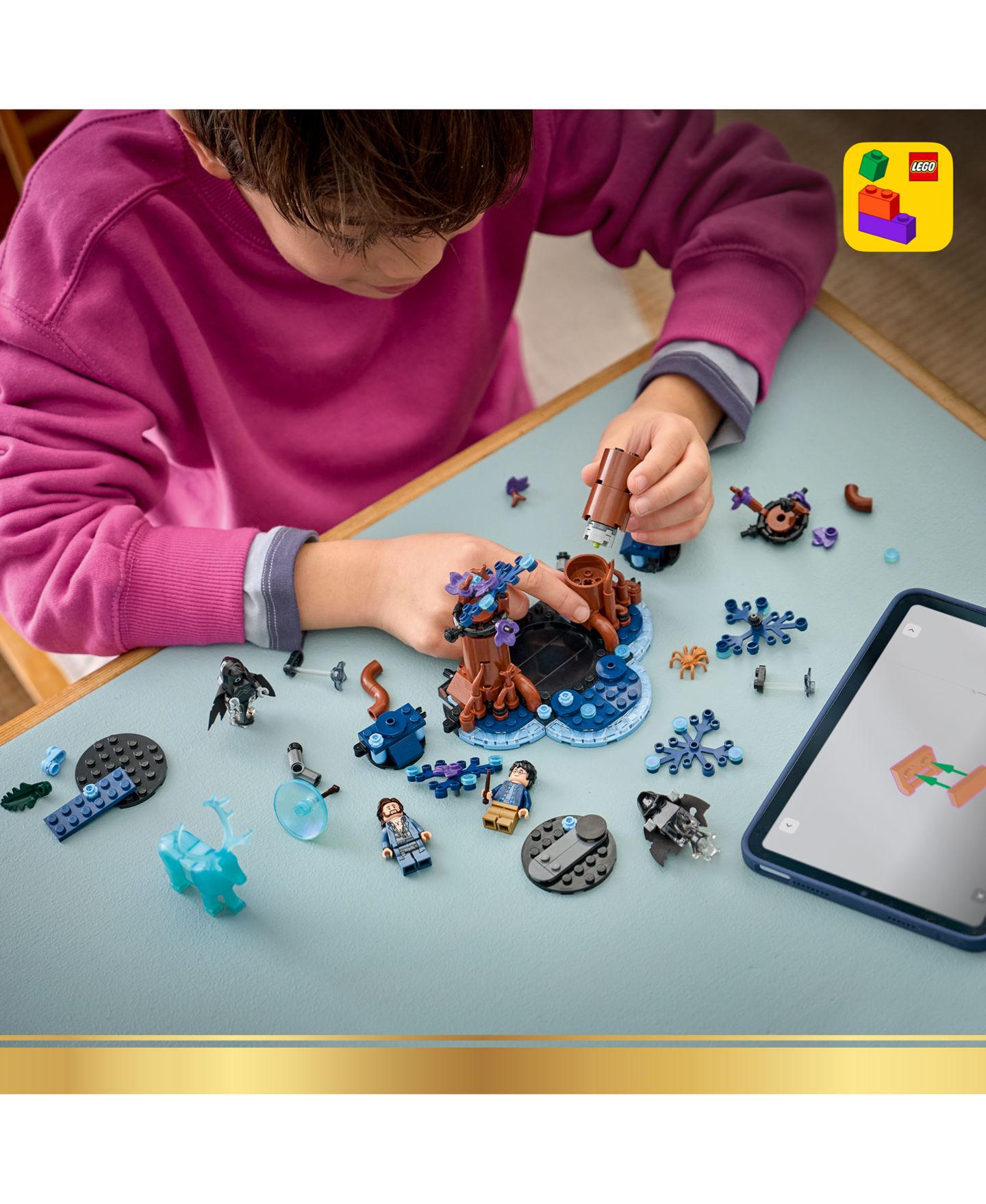 Детские конструкторы LEGO® Harry Potter Forbidden Forest: Expecto Patronum 76475, 244 Pieces — фото 5