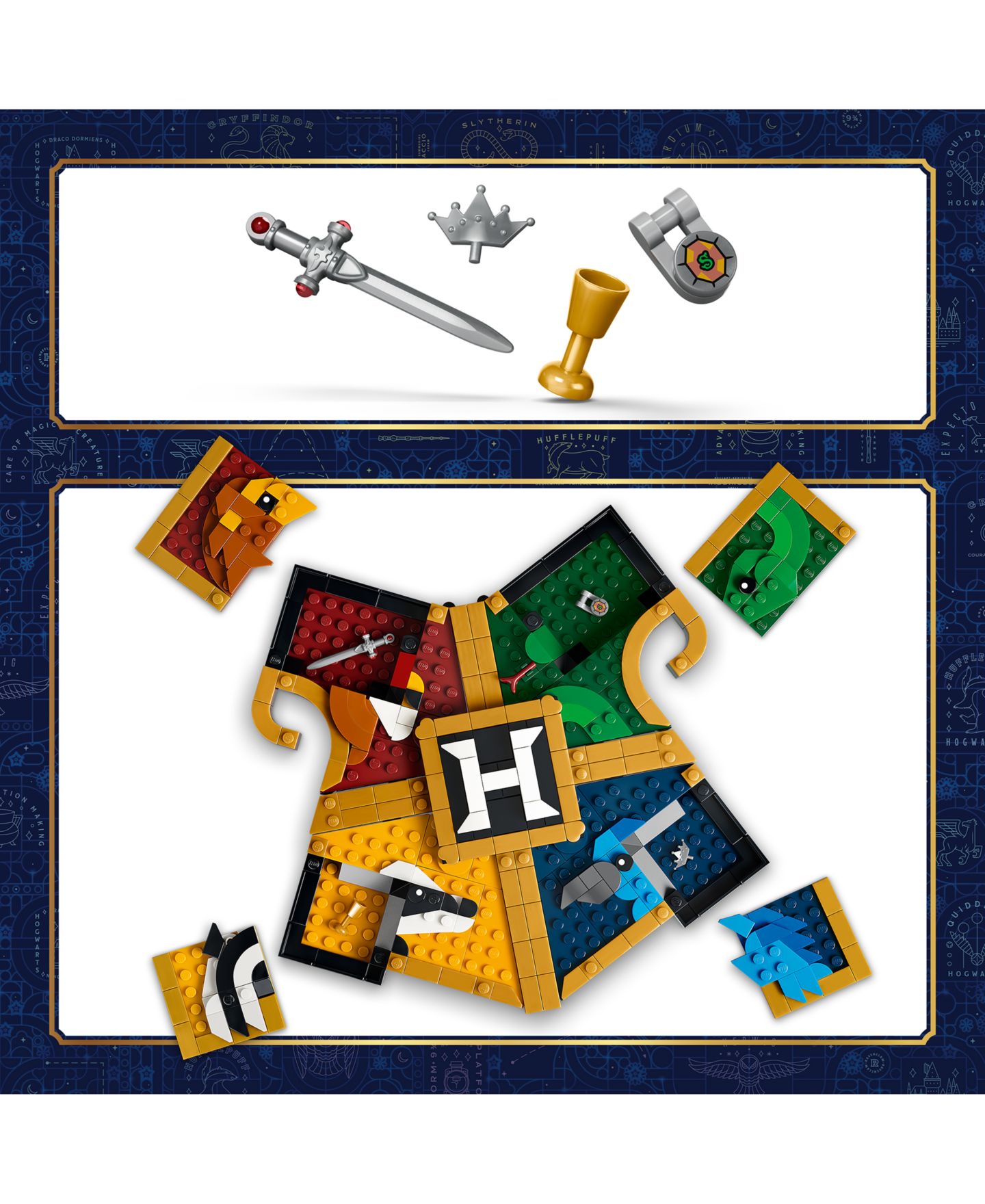 Детские конструкторы LEGO® Harry Potter Hogwarts House Crest 76462, 545 Pieces — фото 3