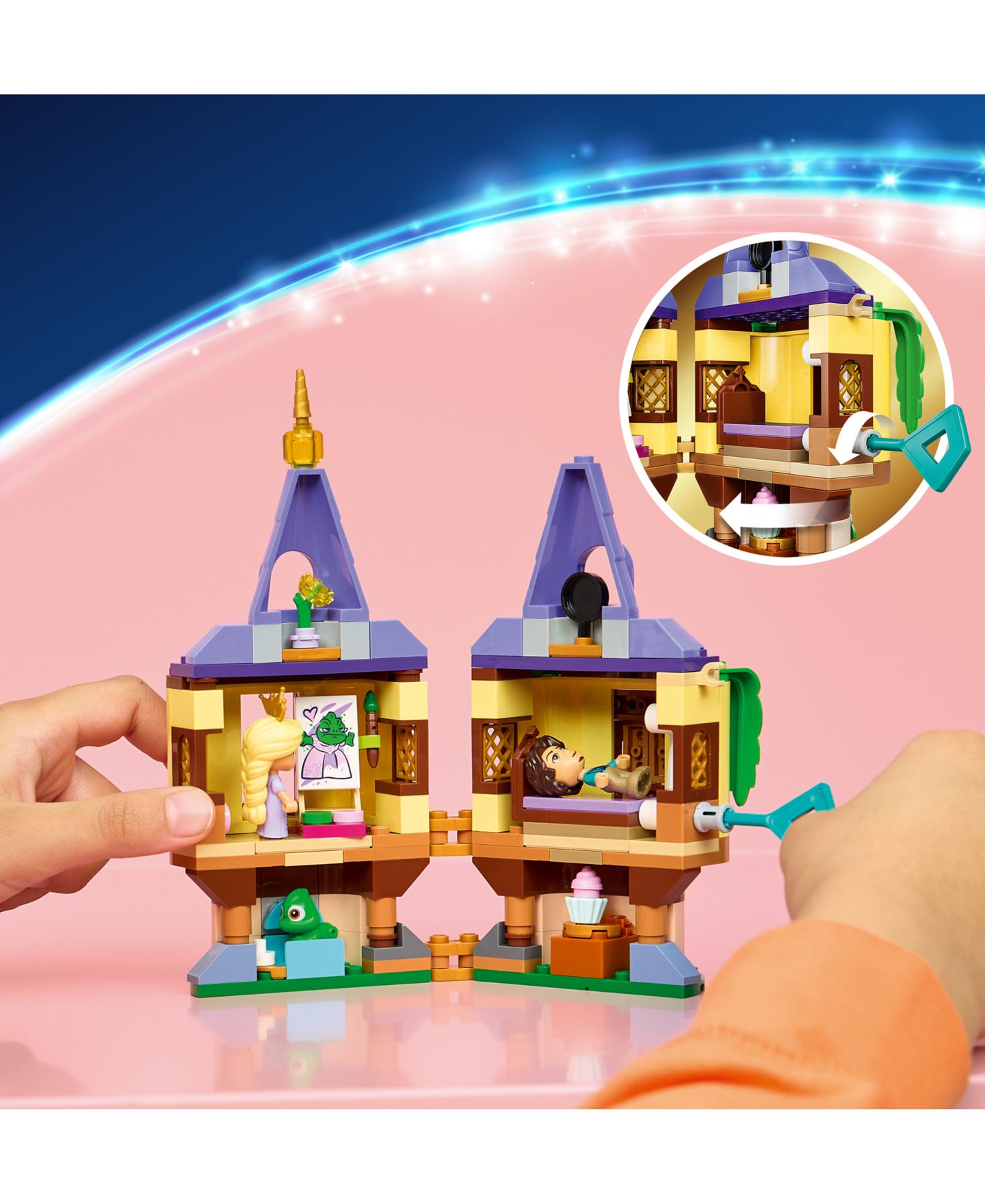 Детские конструкторы LEGO® Disney Princess Rapunzel’s Mini Tower 43294, 171 Pieces — фото 2