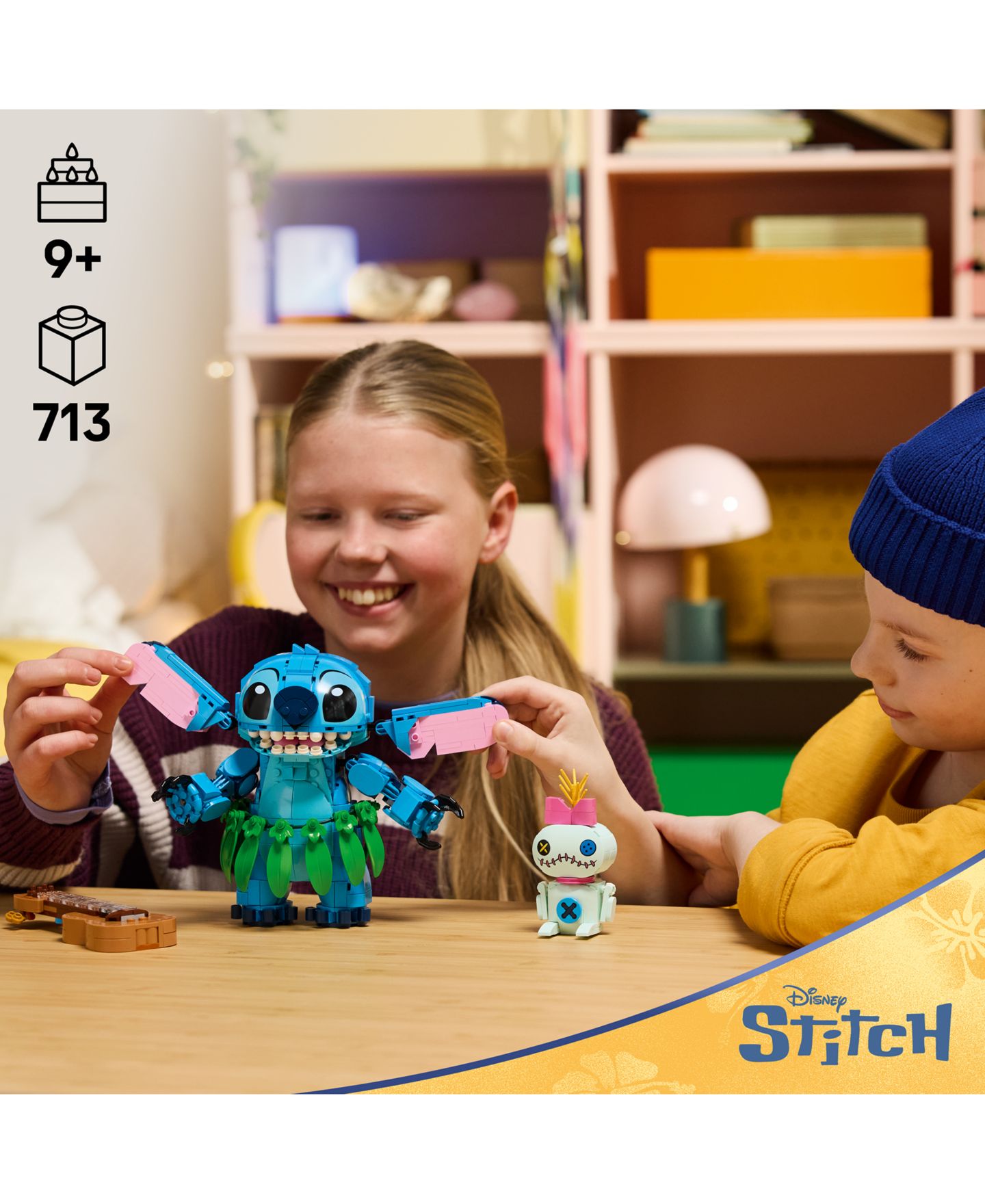 Детские конструкторы LEGO® Disney Stitch Scrump Building Toy 43296, 713 Pieces — фото 4