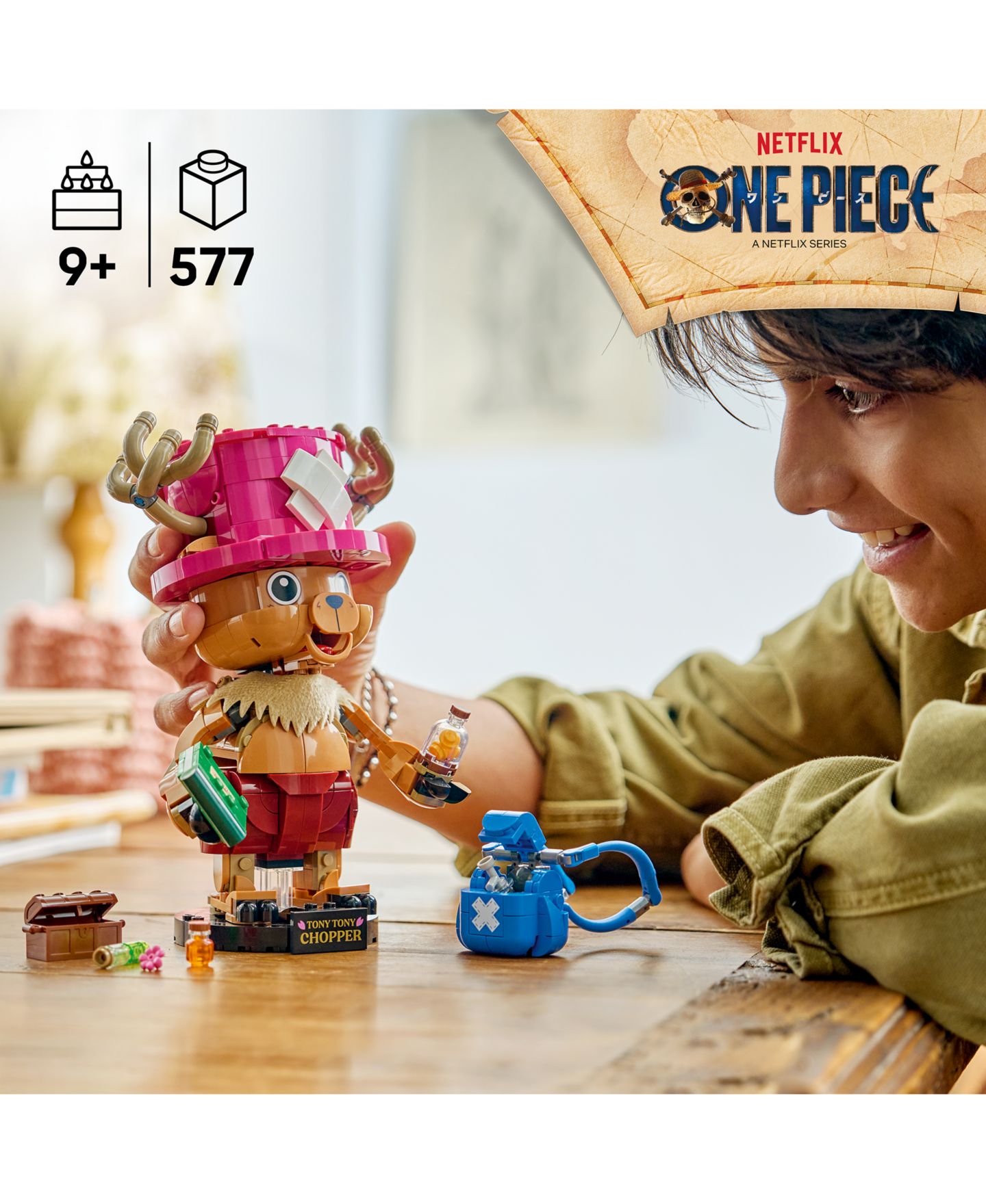 Детские конструкторы LEGO® One Piece Tony Tony Chopper 75643, 577 Pieces — фото 4