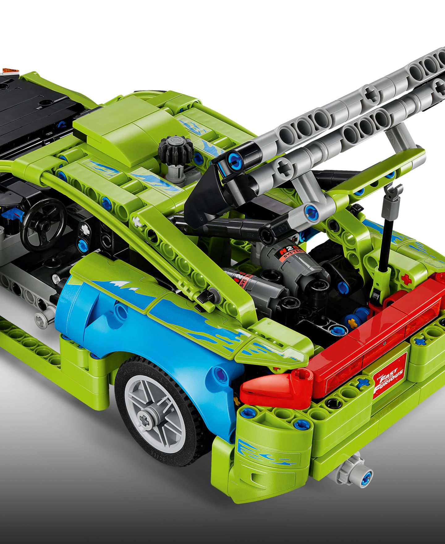 Детские конструкторы LEGO® Technic Fast and Furious Mitsubishi Eclipse Car 42229, 827 Pieces — фото 5