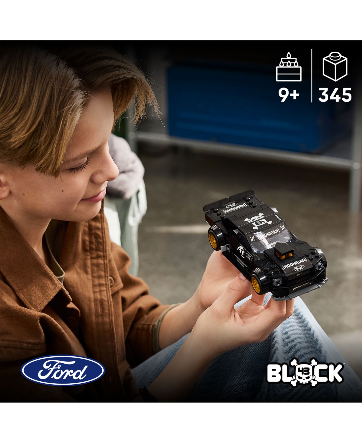Детские конструкторы LEGO® Speed Champions Ken Block's '65 Ford Mustang Hoonicorn V1 77262, 345 Pieces — фото 4