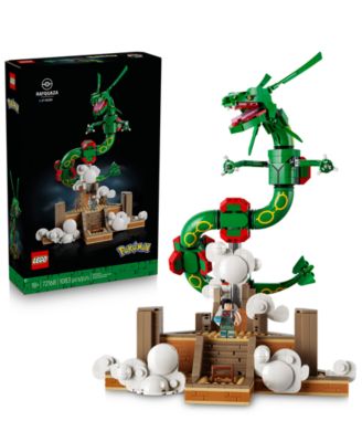 LEGO Pok&eacute;mon Rayquaza Decor Building Set 72168, 1083 Pieces