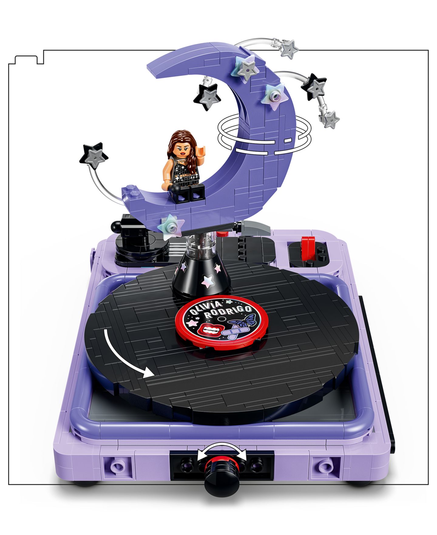 Детские конструкторы LEGO® Editions Olivia Rodrigo's Concert Moon 43029, 670 Pieces — фото 3