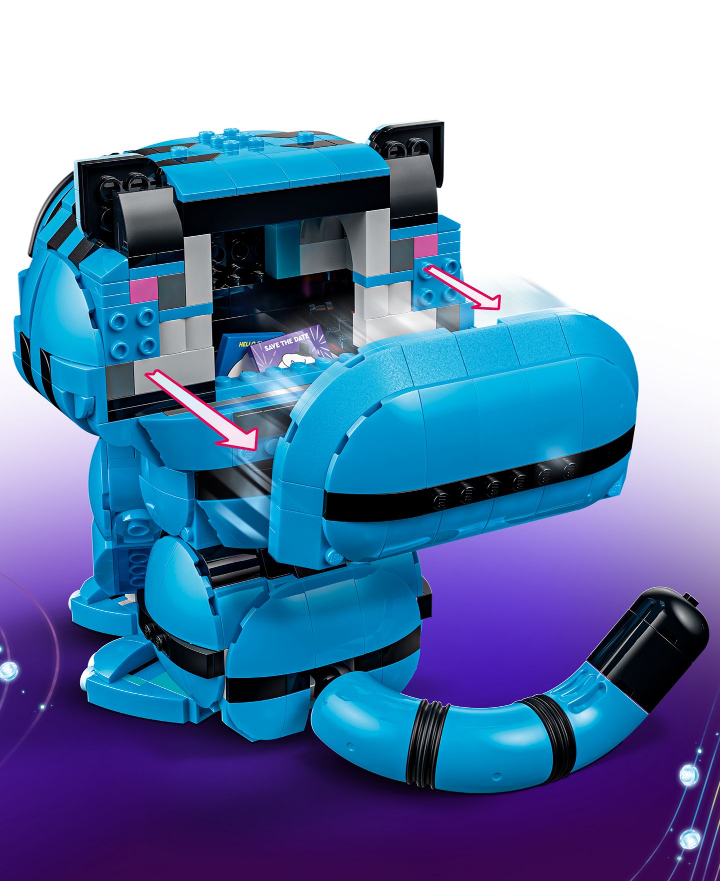 Детские конструкторы LEGO® KPop Demon Hunters Derpy Tiger and Sussie Bird 72537, 825 Pieces — фото 5