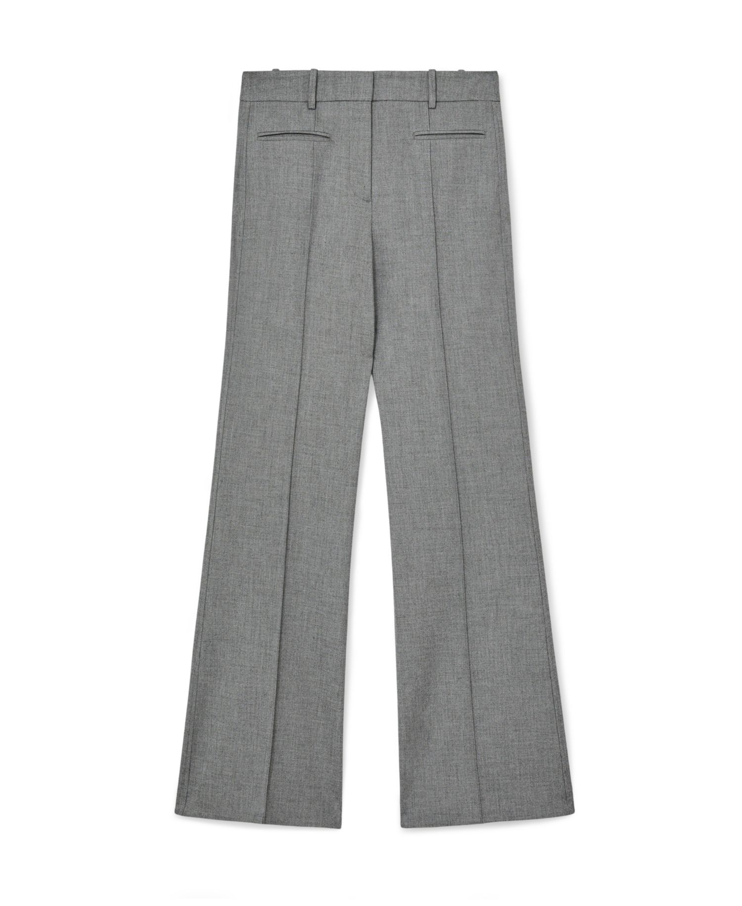 Women's Pintuck-Detail Flared Trousers