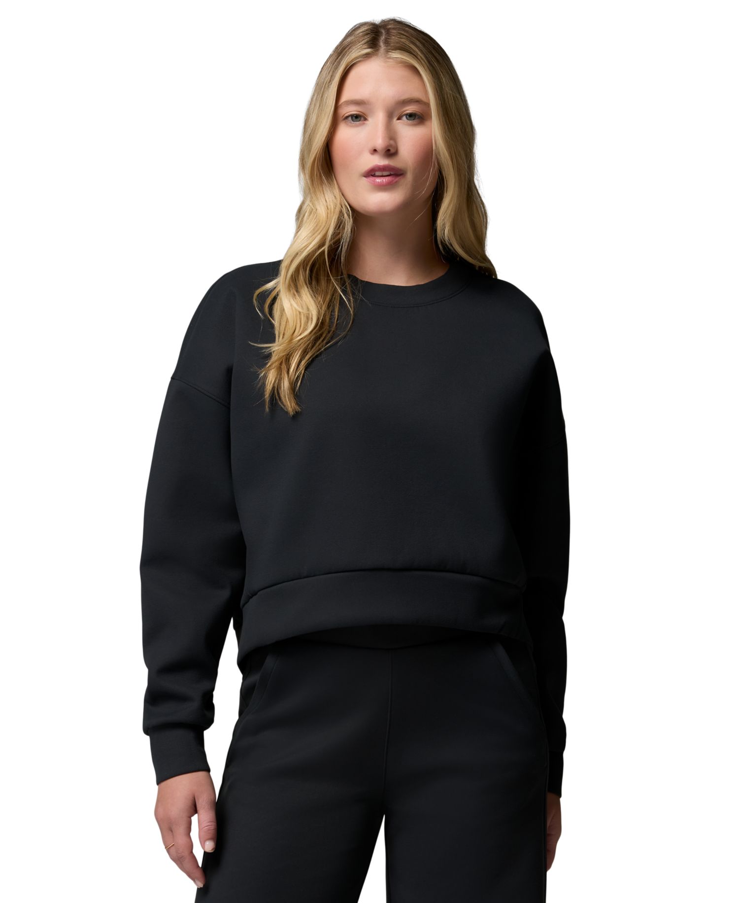 Women's Amaze Heavyweight Relaxed-Fit Cropped Sweatshirt