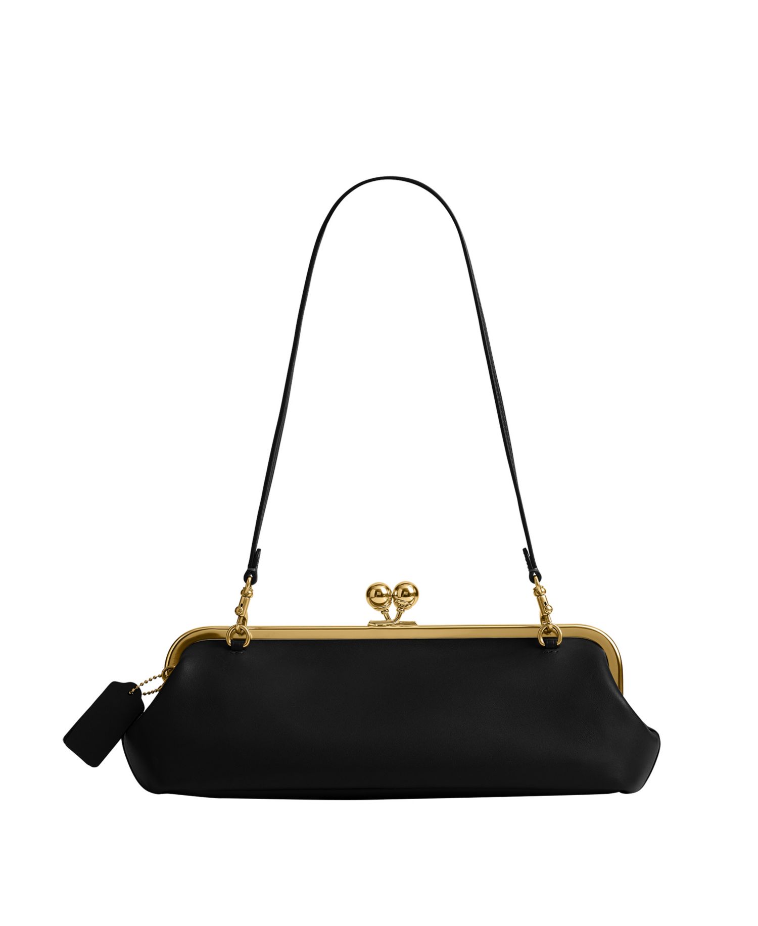 Kisslock Small Leather Frame Bag 30