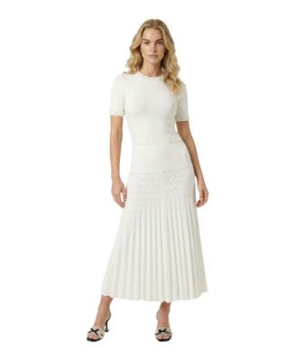 Women's Embellished Knit Midi Dress