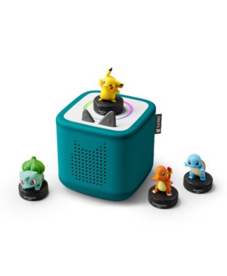 Toniebox 2 Pok&eacute;mon Bundle Screen-Free Interactive Audio Storybox 4-Piece, Ages 5+