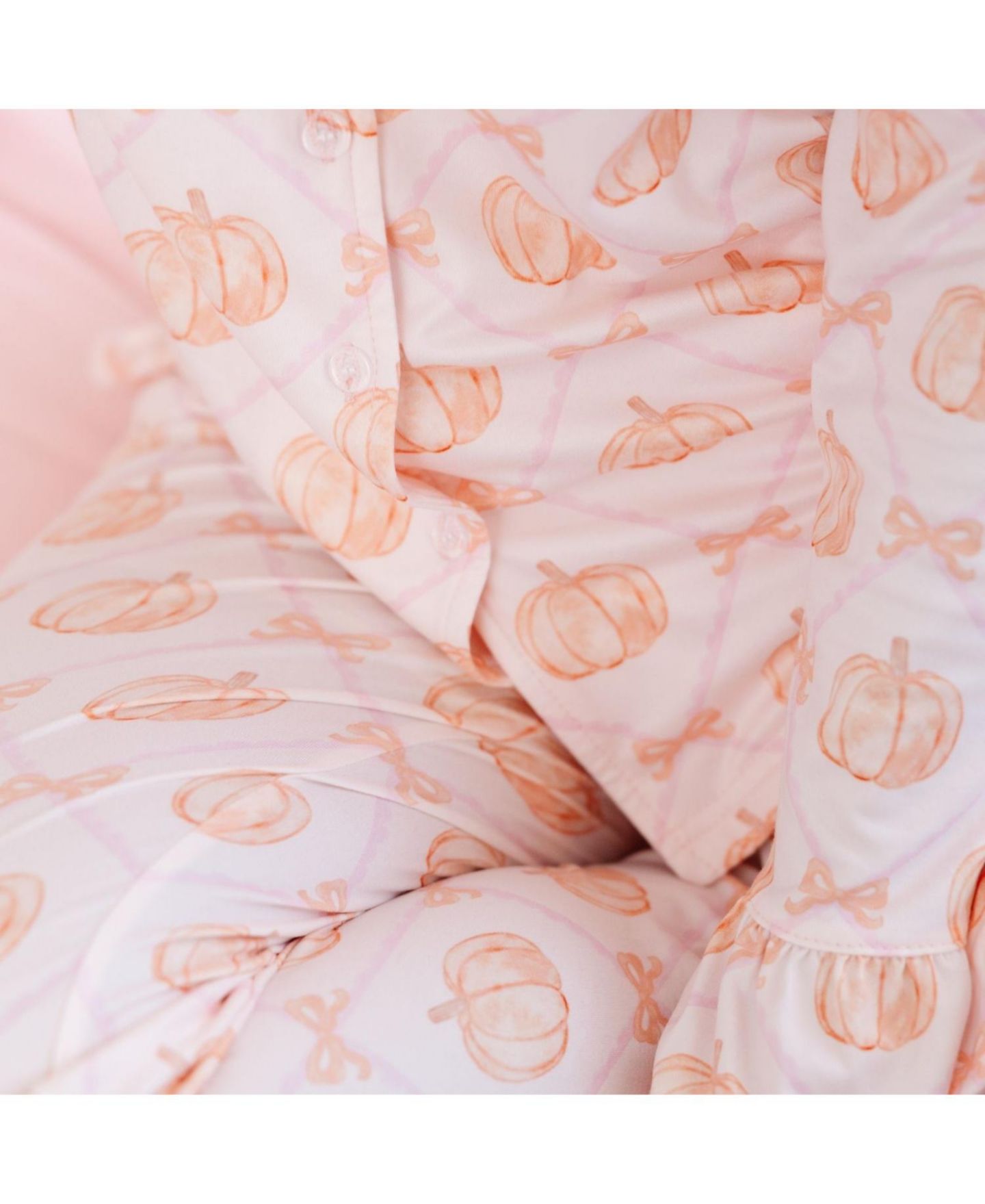 Sweet Wink Big Girls Pumpkin Trellis Lounge Set, цвет: Оранжевый — фото 6