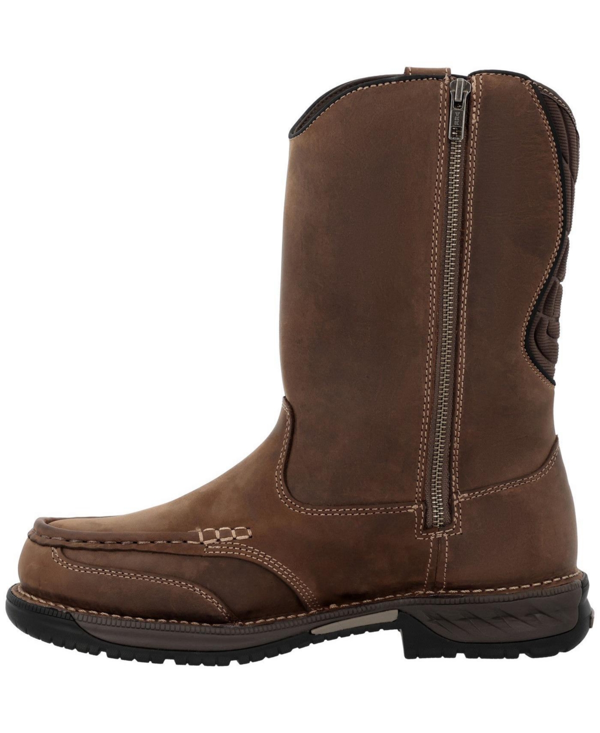 Georgia Boot Men's Athens Pull-On Waterproof Moc-Toe Work