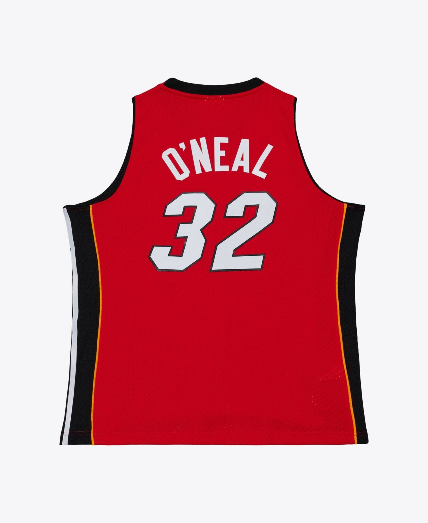 Men's Shaquille O'Neal Red Miami Heat 2005-06 Swingman Jersey