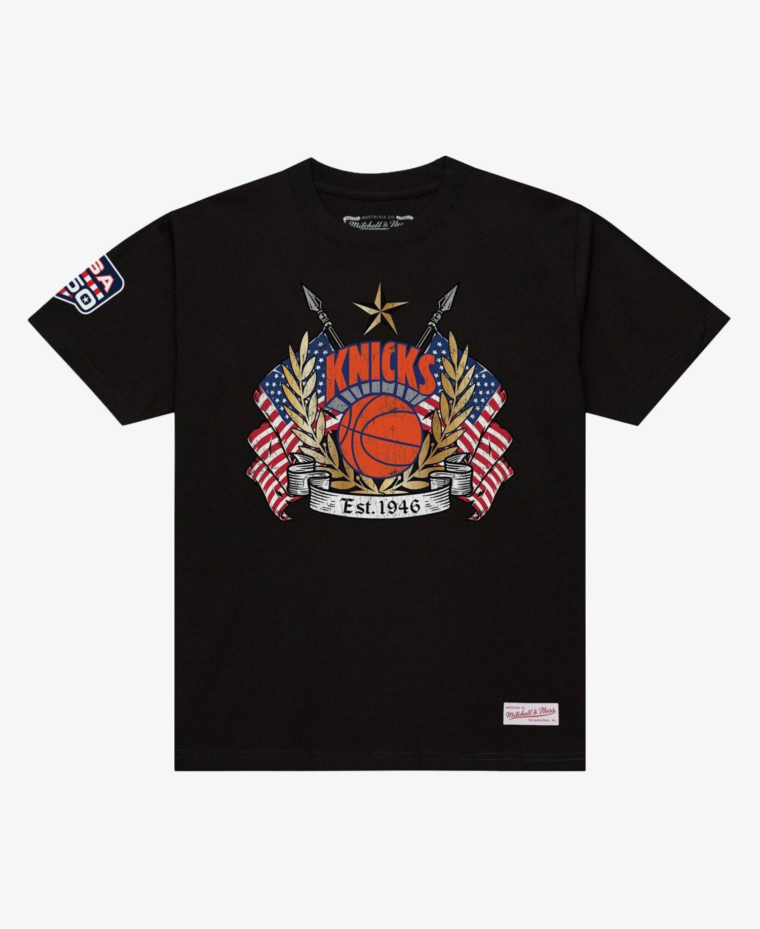 Men's Black New York Knicks Allegiance T-Shirt