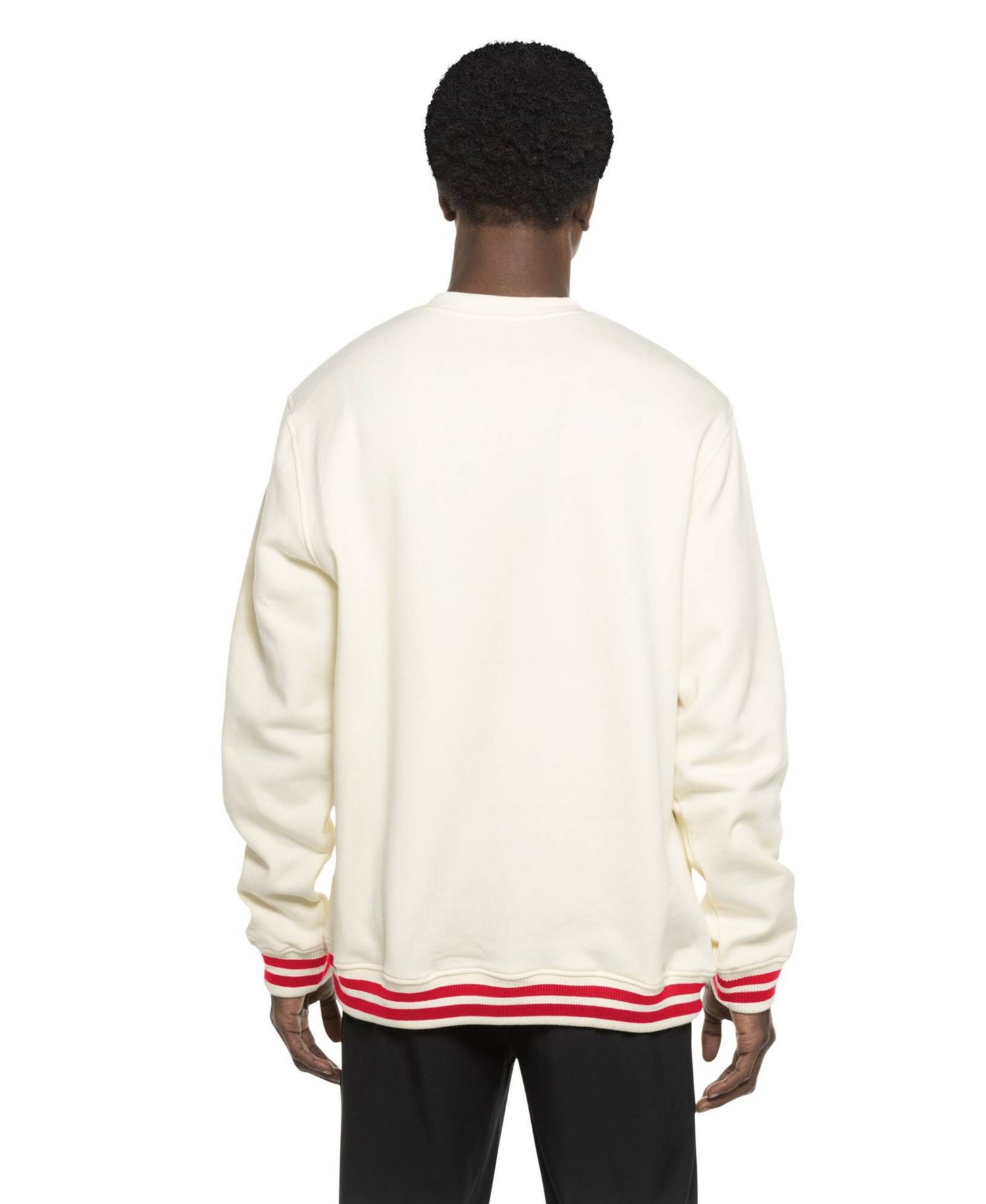 Men's White Cincinnati Reds Throwback Sweatshirt