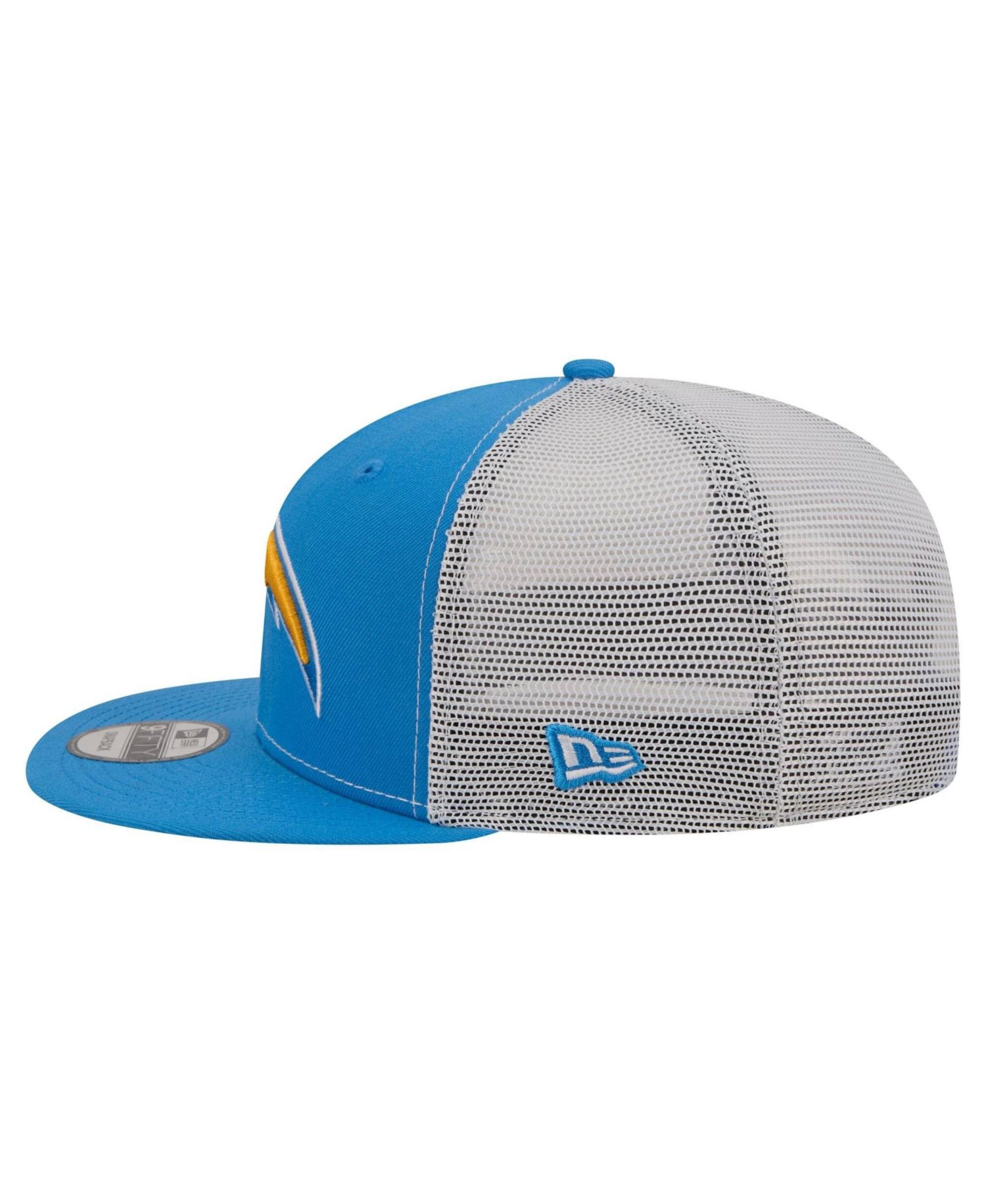 Men's Powder Blue Los Angeles Chargers Core Team 9FIFTY Trucker Snapback Hat