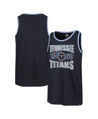 Men's Navy Tennessee Titans Upload Franklin Tank Top