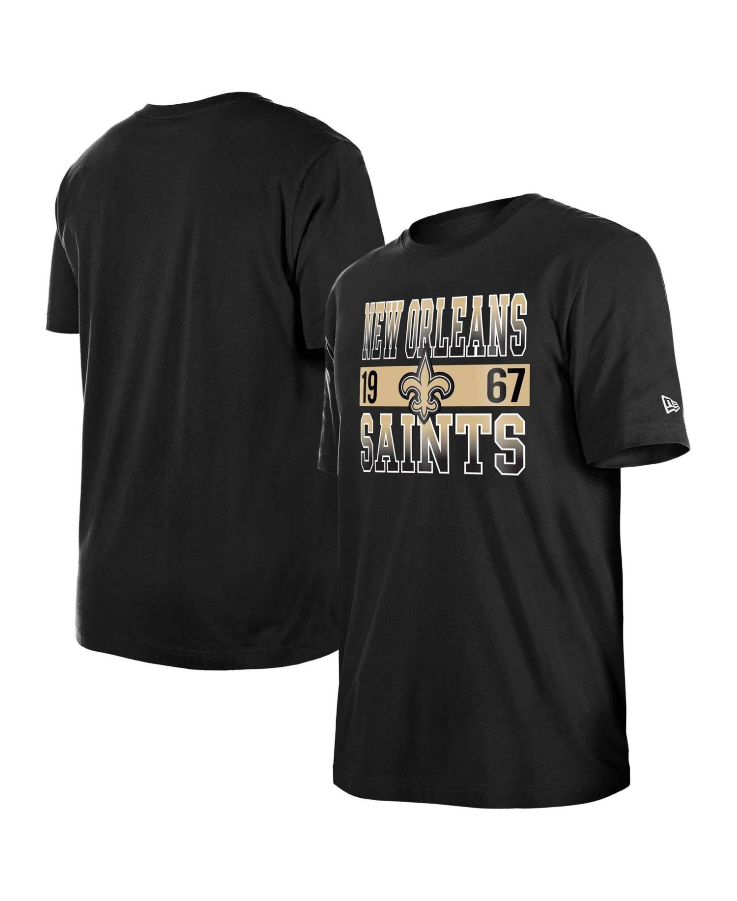 Men's Black New Orleans Saints City Team T-Shirt
